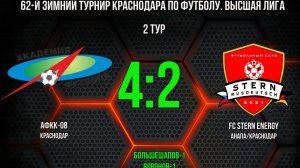 Контрольная игра. FC Stern Energy-ФК «АФКК-08»