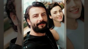 My left side: Özge Yağız has received new images from the set