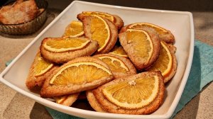 ПЕЧЕНЬЕ ИЗ ТВОРОГА С АПЕЛЬСИНОМ