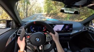 2025 BMW M4 CS - POV First Drive (Binaural Audio)
