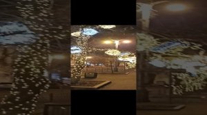 Новогодние украшения центра города Севастополя