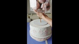 Сборка 3 яруса Свадебного торта / фальшярус / подложка