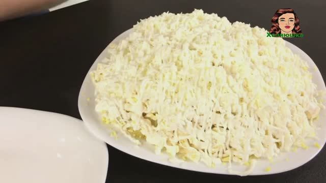 Многослойный Салат Невеста! Такой простой и вто время вкусный!