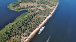 Усовский остров теплоход Иван Кулибин 21 августа 2022