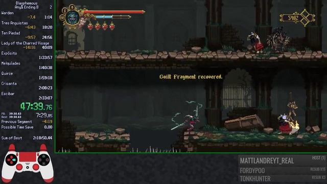 Blasphemous All Bosses Ending B - 1:36:25 Personal Best смотреть онлайн