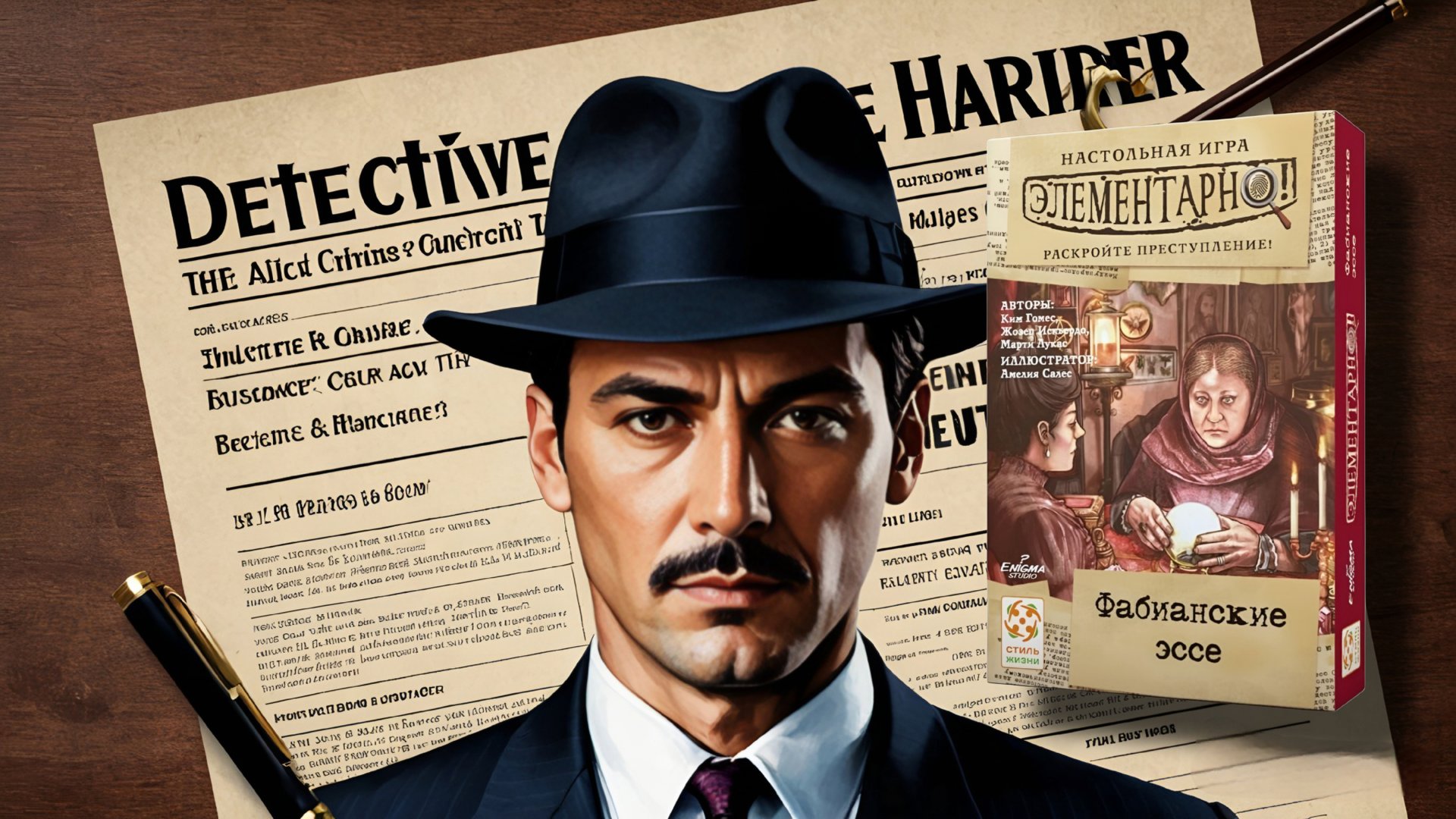 Распаковка настолки Элементарно-фабианские эссе.