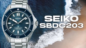 Обзор Seiko SBDC203 / свежий стиль или ошибка?! / модель 2024 года