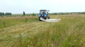 Беларус с косилкой samba 280