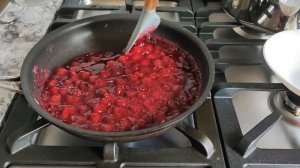 конфитюр вишня 🍒+крахмал🍒