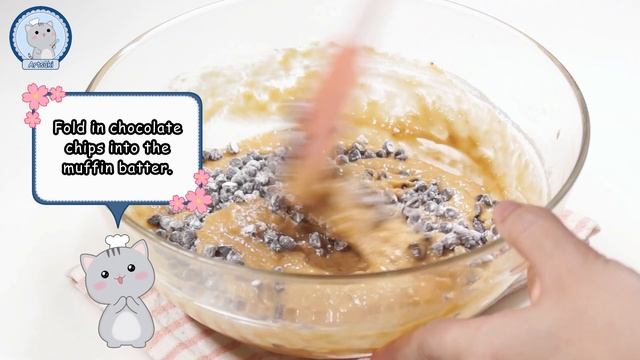 How To Turn Bananas & Chocolate Chips Into Amazing Muffins🧁Muffin De Banana Com Chocolate | Receita