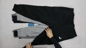 35320 Штаны мужские спорт брендовые, 1пак, , секонд (cream) оптом