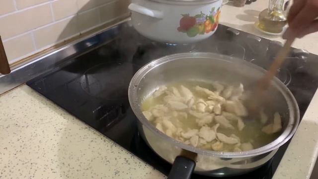 Penne with chicken breast & broccoli / Pene me fileto pule & brokoli смотреть онлайн