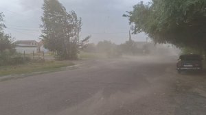 2024 летний шторм. Конышевка, Курская область