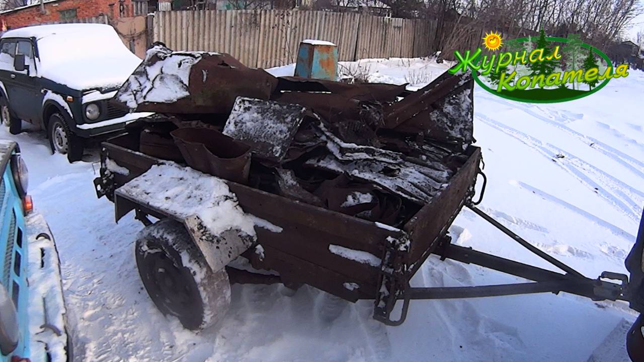 ЛЕСНОЙ КОП МЕТАЛЛОЛОМА! СДАЛИ ВЕСЬ ХЛАМ, УЗНАЛИ ЦЕНУ! Металлокоп