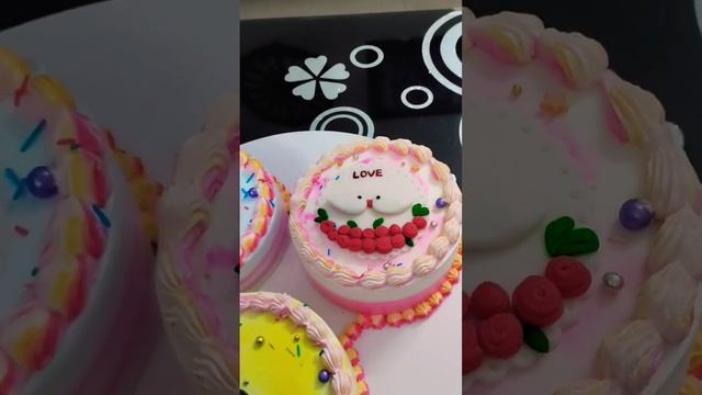 Bento cakes for anniversary celebration #pineapplecake#homebaker