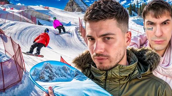 УГАРНЫЕ ПОКАТУШКИ С ПИНКОМ НА СНОУБОРДАХ