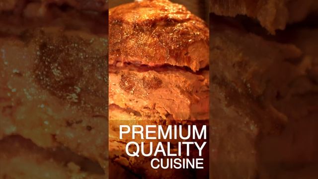 Aladdin Mediterranean Restaurant: TURKISH DONER KABOB over hummus #food #beef #donerkebab смотреть онлайн