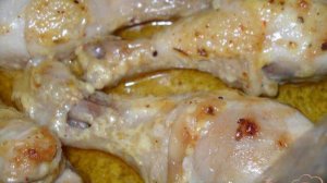 Куриные голени в майонезе