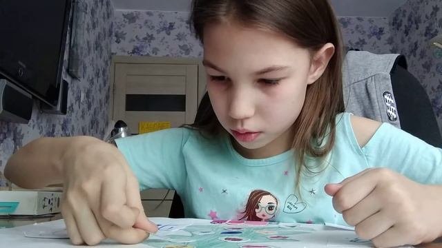 Распаковка адвент календаря 17 декабря и бумажные сюрпризы