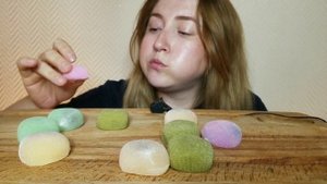 ASMR MOCHI Mukbang Eating Show | асмр мукбанг моти матча фрукты