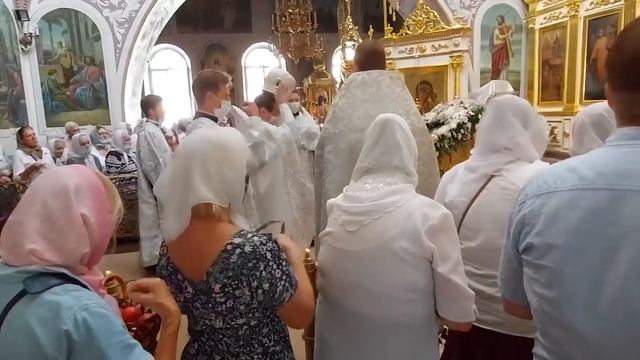 Яблочный спас, Никольский собор г. Оренбурга     Видео Виктор Поживин