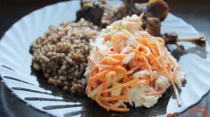 Салат из пекинской капусты с морковью по - корейски
