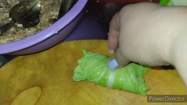Голубцы из пекинской капусты. Вкусно и быстро