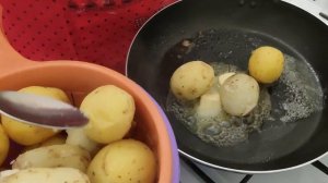 Моя любимая Жареная картошечка.Гуштсиз хам жуда маззали кечки овкат