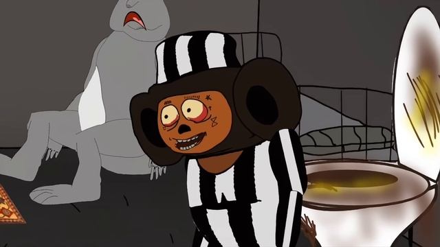 Анекдот | Первоходы: мульт про Волка и Зайца | Звери в тюрьме. смотреть онлайн