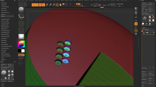 ZBrush 2022 - Bevel Pro! Bevel ANYthing with a polygroup border - high res, boolean, dynamesh, etc!