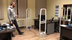 Тест акустомагнитных ворот ARXIS A10