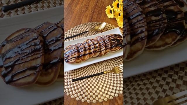 Pancakes, delicious recipe. #shorts #pancakes #fluffypancakes #bakery #quickpancakes #pancakesrecip