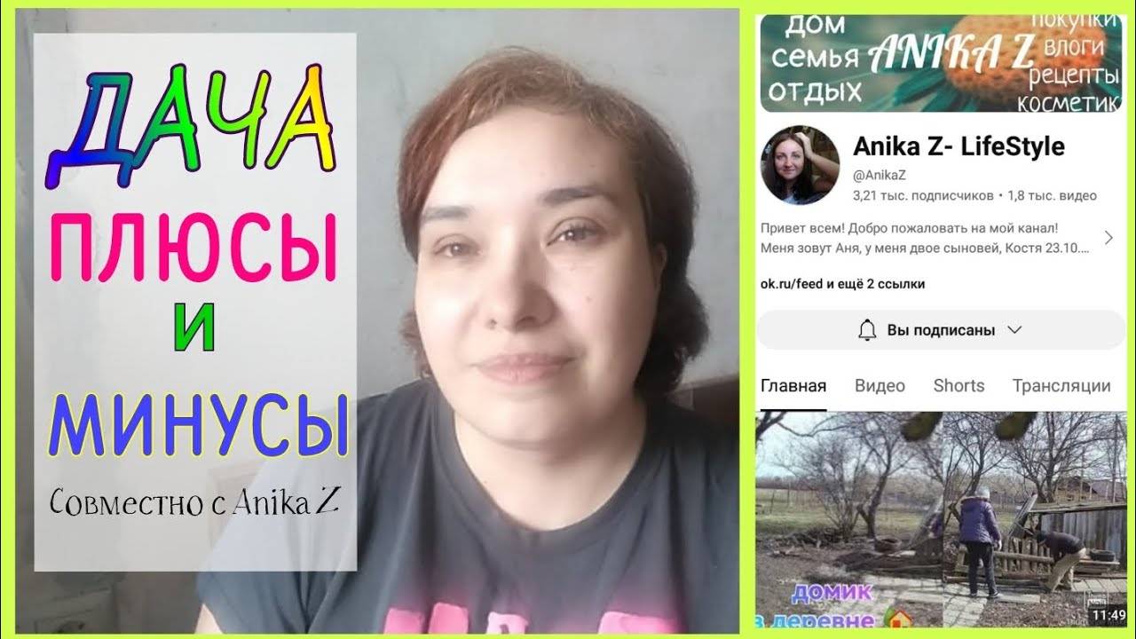 ПЛЮСЫ и МИНУСЫ ДАЧИ! совместно с @AnikaZ __ Elena Pero