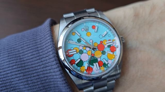 Rolex Datejust 41 mm Bubble 41 mm 124300-000 смотреть онлайн