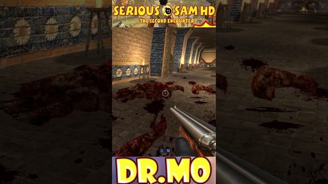 Serious Sam HD The Second Encounter показал как надо двигаться на тусе #shorts #ss #sam #game #игра