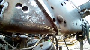 Сварка двойной рамы КАМАЗ.