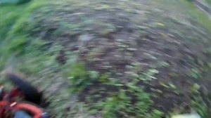 Покатаемся на мотоблоке Агро)) пока готовится вторая часть мини трала для Тдт-55