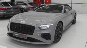 Кабриолет Bentley Continental GTC Speed 2025 - Звук, Интерьер и Экстерьер
