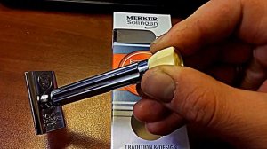 Бритвенный станок Merkur Soligen long ,Merkur Progress
