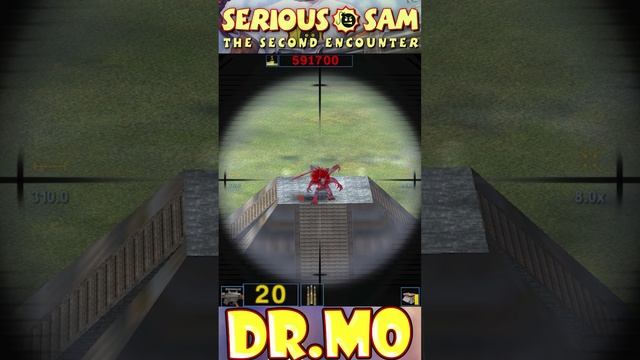 Serious Sam Classic The Second Encounter он просто стоял и ждал своей участи #shorts #ss #sam #game