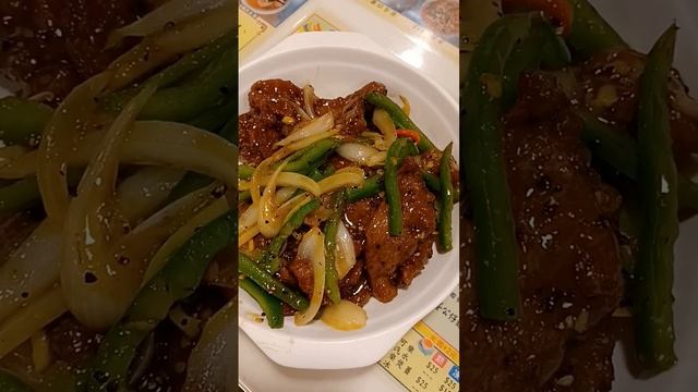 Stir fry beef in black pepper sauce #shorts #beef #dinner #foodie смотреть онлайн