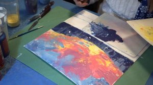 Мастер-класс «Зимний пейзаж»