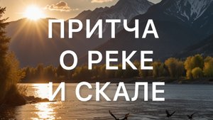Притча О Реке И Скале