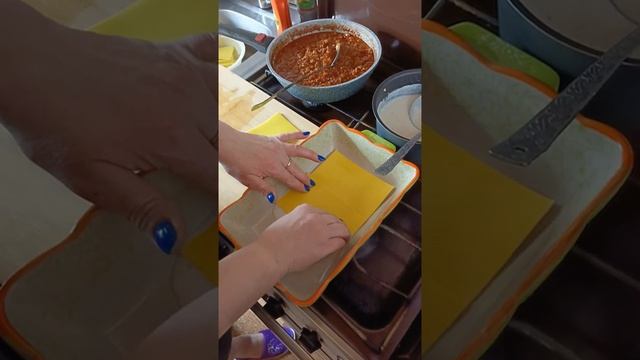 Классическая ЛАЗАНЬЯ с соусом бешамель и Болоньезе от Натальи👍👍👍