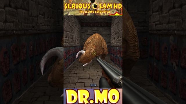 Serious Sam HD The Second Encounter злой бычок но беспомощный #shorts #ss #sam #game #игра #юмор