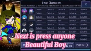 Как скопировать персонажа в гача клуб туториал