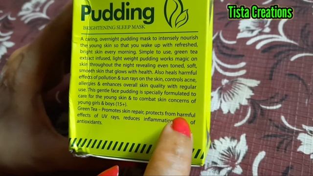 Keya Seth Aromatherapy Green Tea Face Pudding Brightening Sleep Mask Honest Review & Demo смотреть онлайн