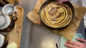 Нежнейший пирог ЗЕБРА. Рецепт в описании