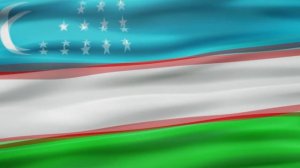 Uzbekistan Flag Animated / Флаг Узбекистан Анимированный