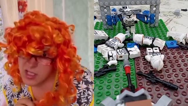 блин не получилось😟😟😟оцените мультик пж я старался 🙏🙏🙏 #lego star wars смотреть онлайн